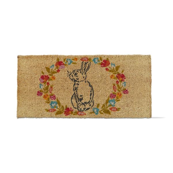 tag wholesale easter bunny estate coir mat natural sustainable eco friendly doormat
