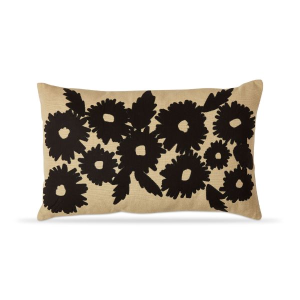 tag wholesale floral embroidered lumbar decorative throw pillow couch accent living room bed zipper