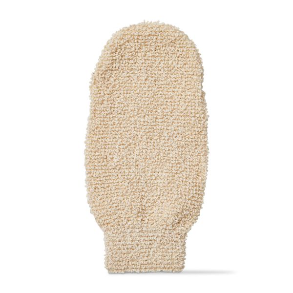 tag wholesale bath mitt exfoliating shower gloves spa self care woven natural cotton
