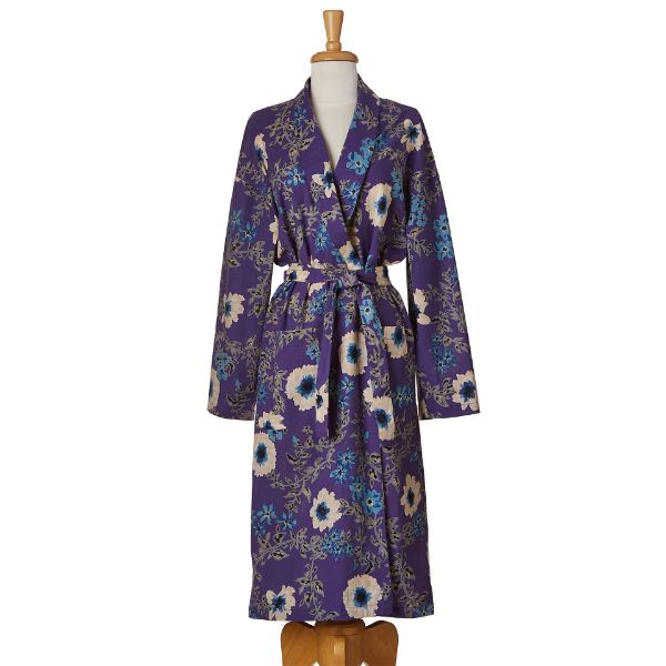 tag wholesale blossom robe cotton floral lightweight artisan art spa bath luxury gift
