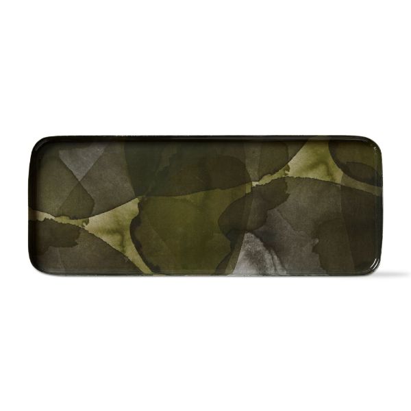 tag wholesale lush rectangular tray table centerpiece iron green iron handcrafted silkscreen