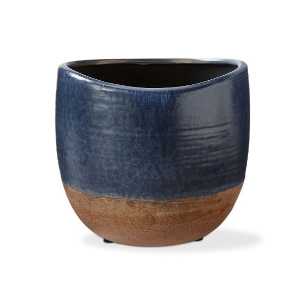 tag wholesale basin planter large blue natural rustic vase design home decor display