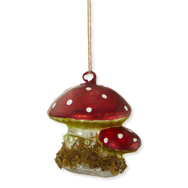 Picture of mushroom cluster ornament - multi
