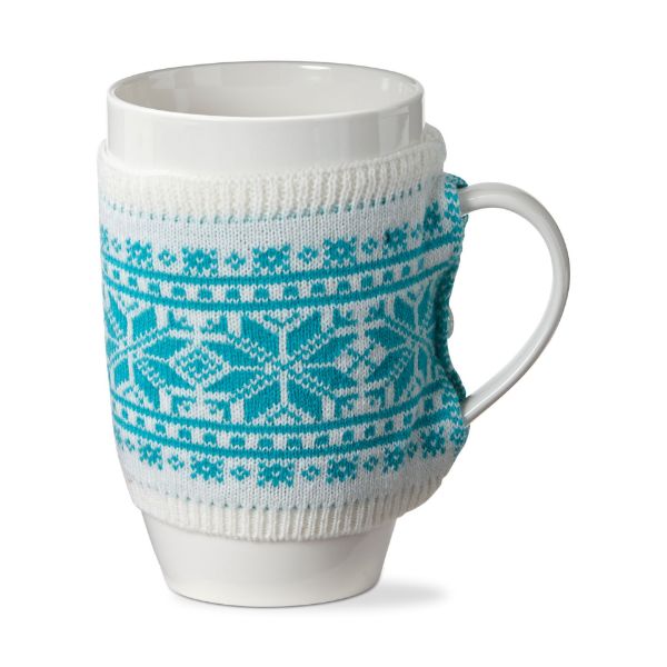 Picture of aspen sweater mug - turquoise