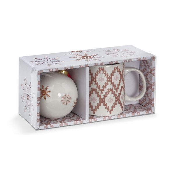 Picture of adobe sugar mug & ornament set - pink