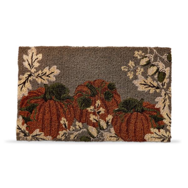 Picture of autumn pumpkins coir mat - multi