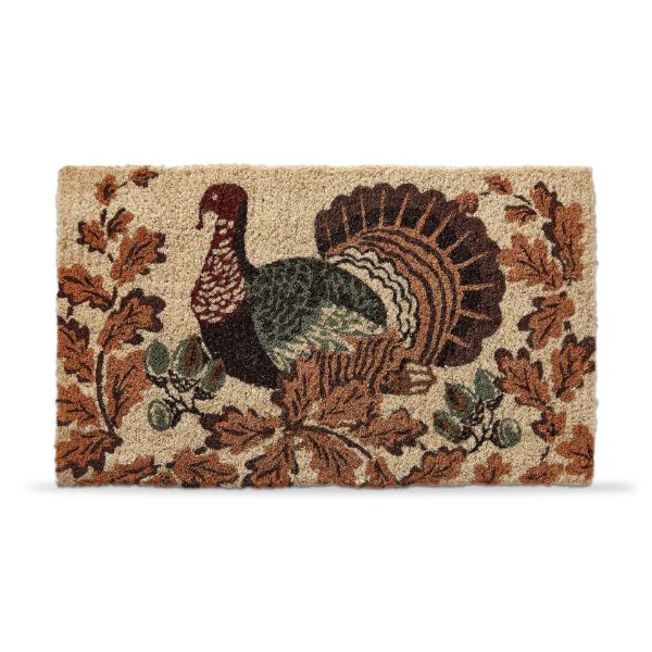 Picture of autumn turkey coir mat - multi
