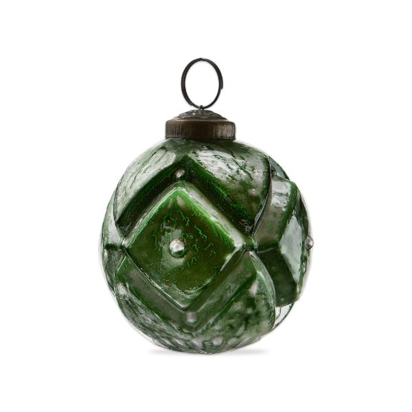 Picture of verdant geo ornament 3 in - green