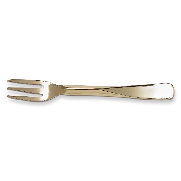 Picture of appetizer fork - gold
