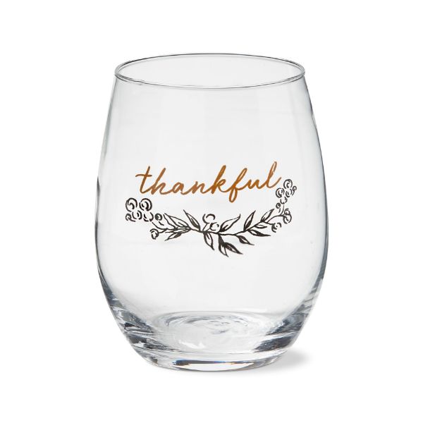 Picture of thankful stemless wine - multi
