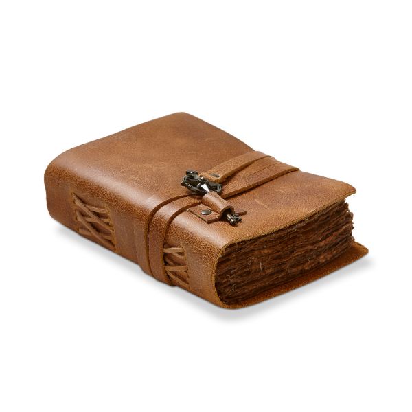 Picture of leather journal - brown