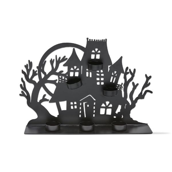Picture of haunted tealight house - black