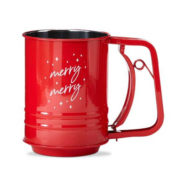 Picture of merry merry flour sifter - red