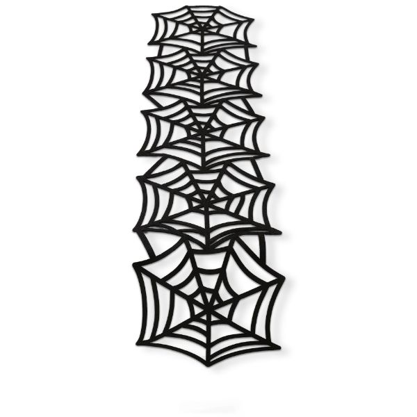Picture of spider web runner - black