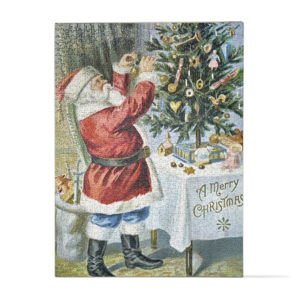 Picture of a merry christmas puzzle - multi