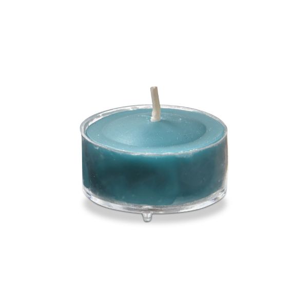 tag wholesale color studio tealight candles set of 8 unscented paraffin wax events weddings parties teal