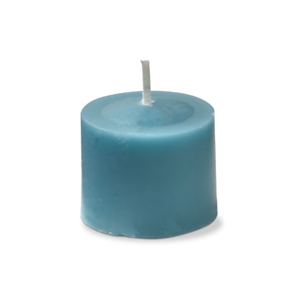 tag wholesale color studio votive candles set of 12 unscented paraffin wax events weddings parties teal