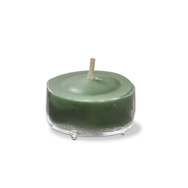 tag wholesale color studio tealight candles set of 8 unscented paraffin wax events weddings parties hunter green