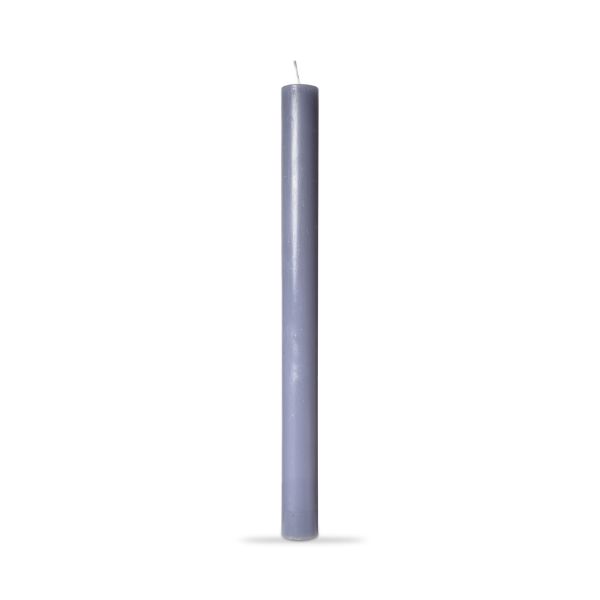 tag wholesale color studio 10in straight candle unscented paraffin wax taper candlesticks events weddings parties slate blue