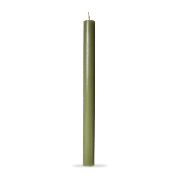 tag wholesale color studio 10in straight candle unscented paraffin wax taper candlesticks events weddings parties olive