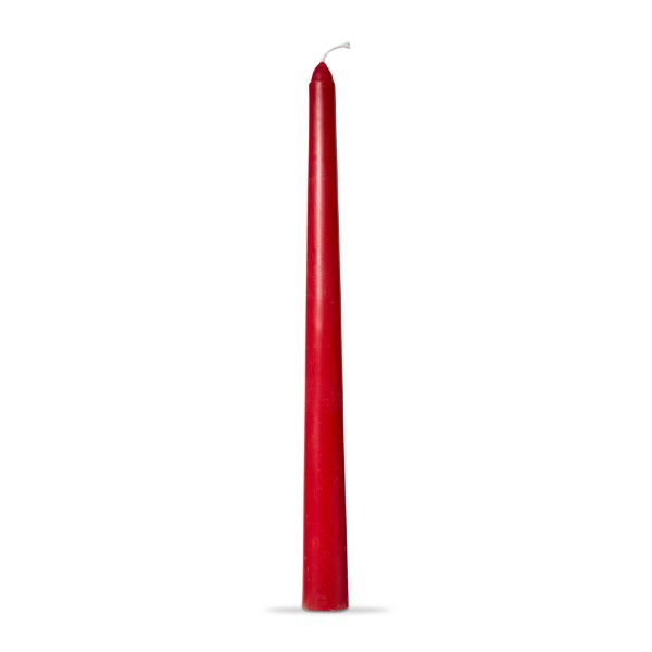 tag wholesale color studio 12in taper candle set of 4 unscented paraffin wax candlesticks events weddings parties red