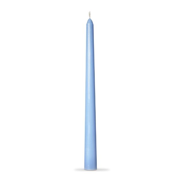 tag wholesale color studio 12in taper candle set of 4 unscented paraffin wax candlesticks events weddings parties blue