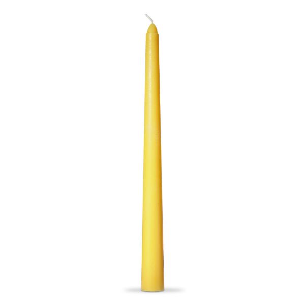 tag wholesale color studio 12in taper candle set of 4 unscented paraffin wax candlesticks events weddings parties ochre