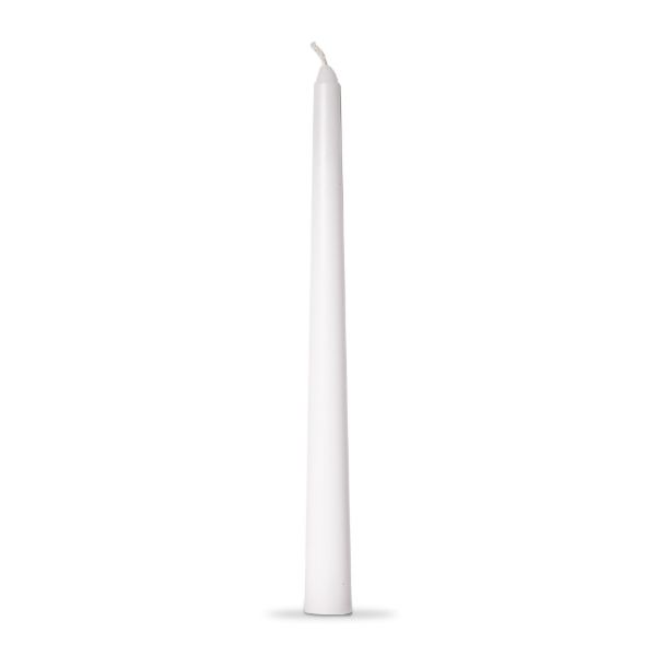 tag wholesale color studio 12in taper candle set of 4 unscented paraffin wax candlesticks events weddings parties white
