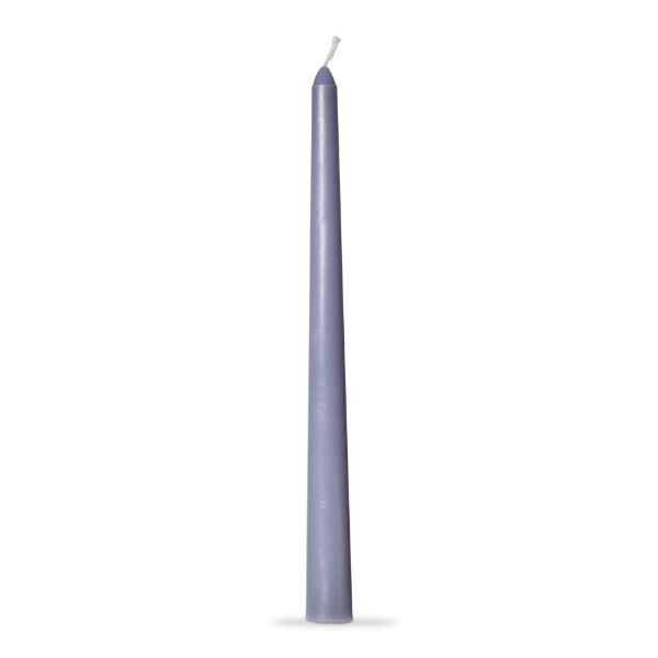 tag wholesale color studio 12in taper candle set of 4 unscented paraffin wax candlesticks events weddings parties slate blue