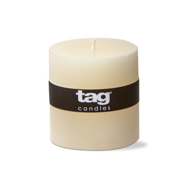 Picture of color studio candle 3x3 - ivory