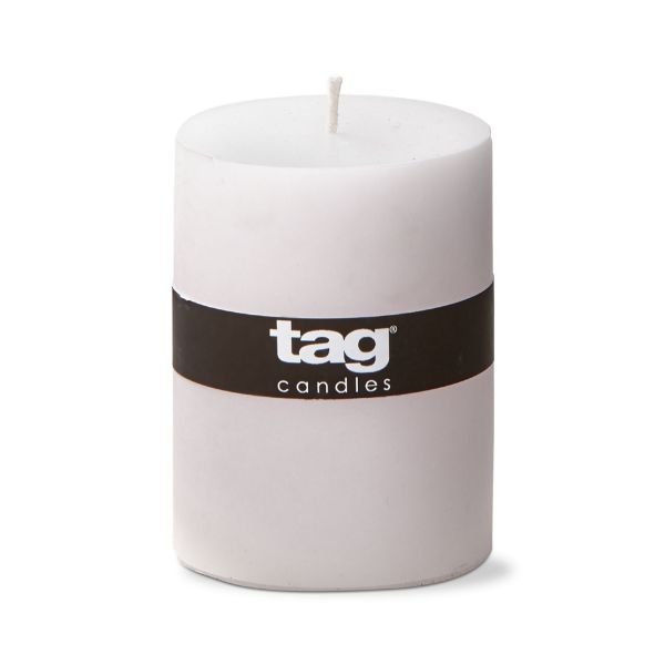 Picture of color studio candle 3x4 - white