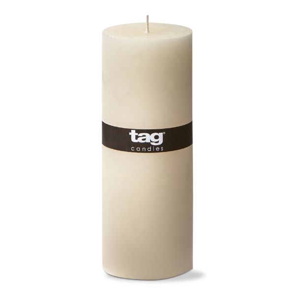 Picture of color studio candle 3x8 - ivory