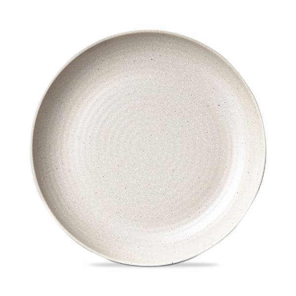 tag wholesale brooklyn melamine dinner plate cream white beige table shatterproof outdoor