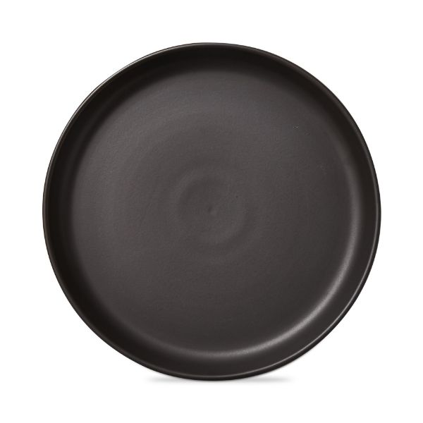 tag wholesale logan salad plate modern table ceramic stoneware individual open stock black