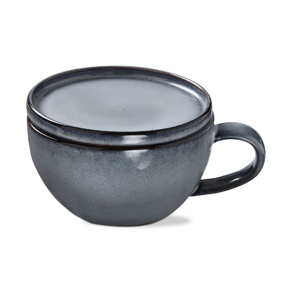 tag wholesale logan soup coffee mug with lid set modern ceramic stoneware light blue