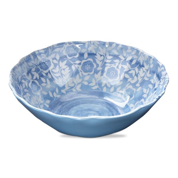 tag wholesale cottage melamine serving bowl table shatterproof outdoor design blue