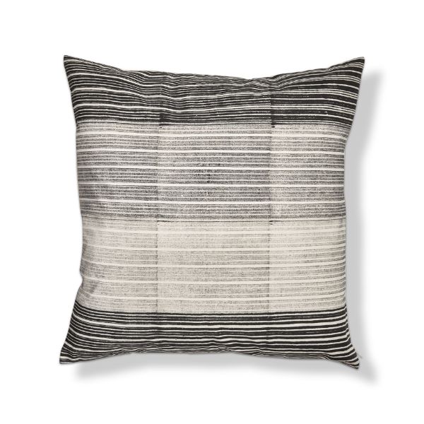 tag wholesale block print stripe pillow home decor display couch chair living room bedroom black