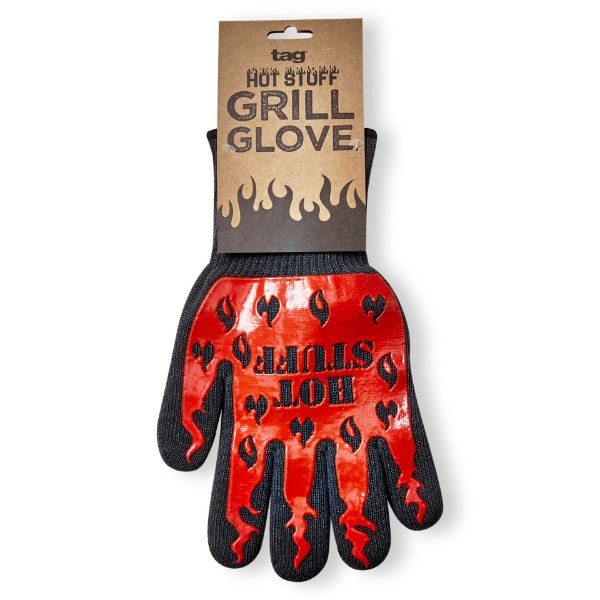 tag wholesale hot stuff grill glove silicone bbq cotton heat resistant backyard
