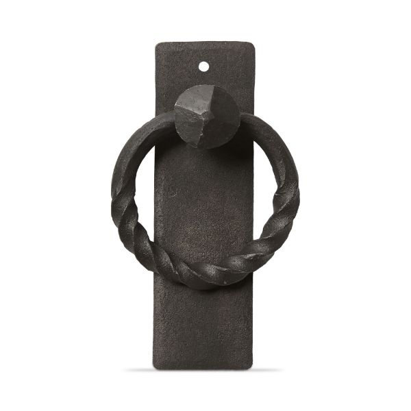 tag wholesale twisted forged door knocker iron artisan decorative wall hanger