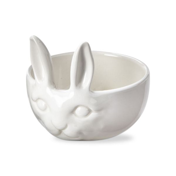 tag wholesale bunny snack bowl white decor easter holiday party event