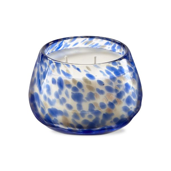 tag wholesale confetti citro bellini candle citronella scented fragrance outdoor glass art blue