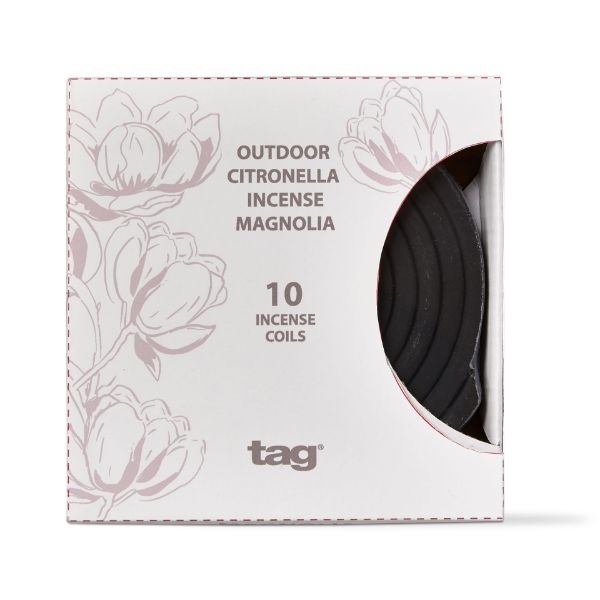 tag wholesale magnolia citro incense coils set citronella scented fragrance outdoor picnic garden