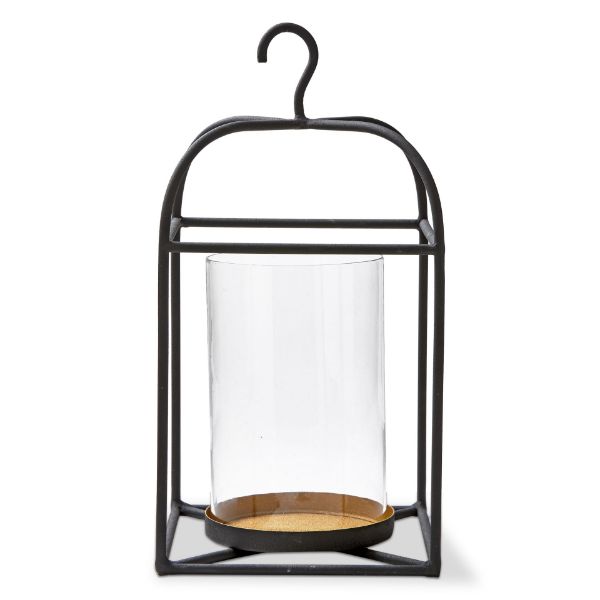 tag wholesale hanging metal and glass lantern large iron home decor candleholder