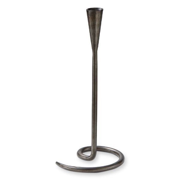 tag wholesale loop metal taper taper candle holder medium gray