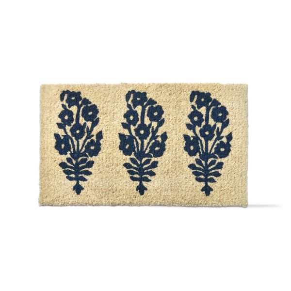 tag wholesale cottage flower coir mat natural sustainable eco friendly doormat floral