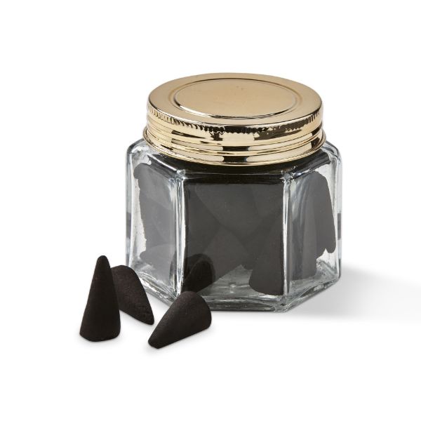 tag wholesale wood sage and bergamot incense cone jar set scented home fragrance