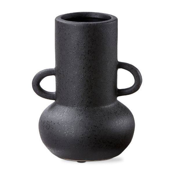 tag wholesale kuro vase large home black color decorative table shelf room stoneware flowers