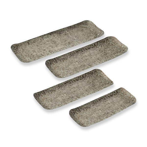 tag wholesale kashmir embossed rectangle trays set of 4 antique brass decor coffee table ottoman