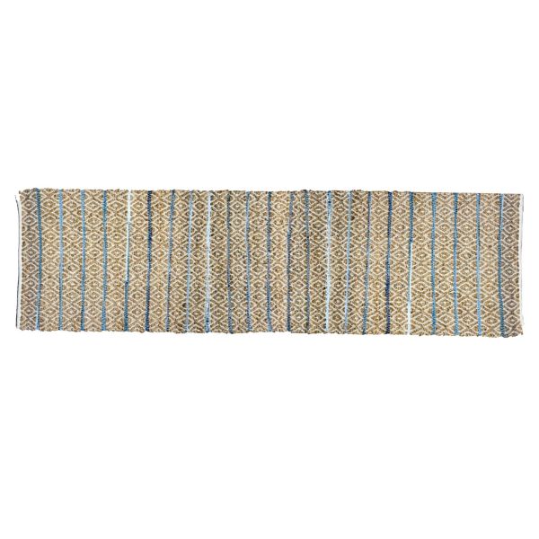 tag wholesale elton stripe 2.5x9 rug runner upcycled decor accent floor living room bedroom