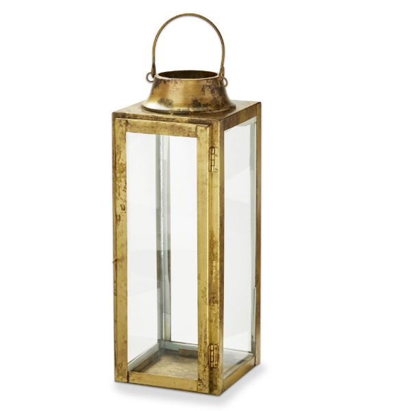 Picture of liam lantern tall - antique brass
